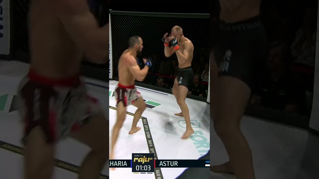 Evecon Raju 17. Maikel Astur vs. Damian Zaharia