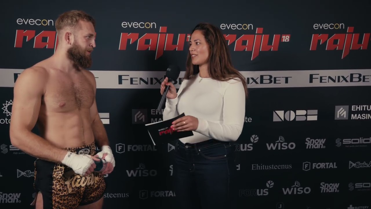 Evecon Raju 18 | Post-Fight Interview with Allan Volosatõh