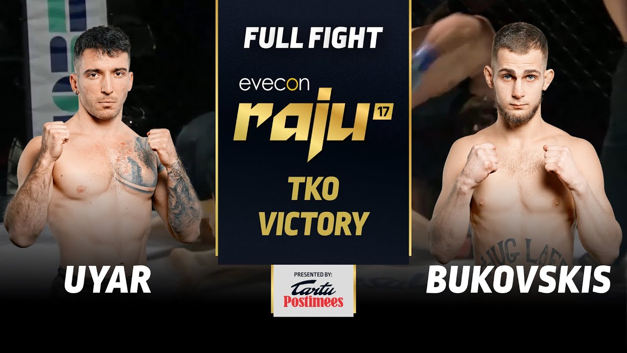 Dans Bukovskis vs Yasir Uyar | FULL FIGHT | Evecon RAJU 17 | Dominant TKO Finish