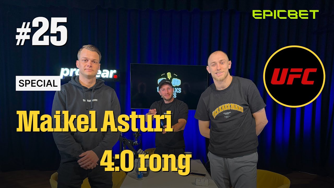 ÜKM #25 - Maikel Asturi 4:0 rong kihutab UFC poole