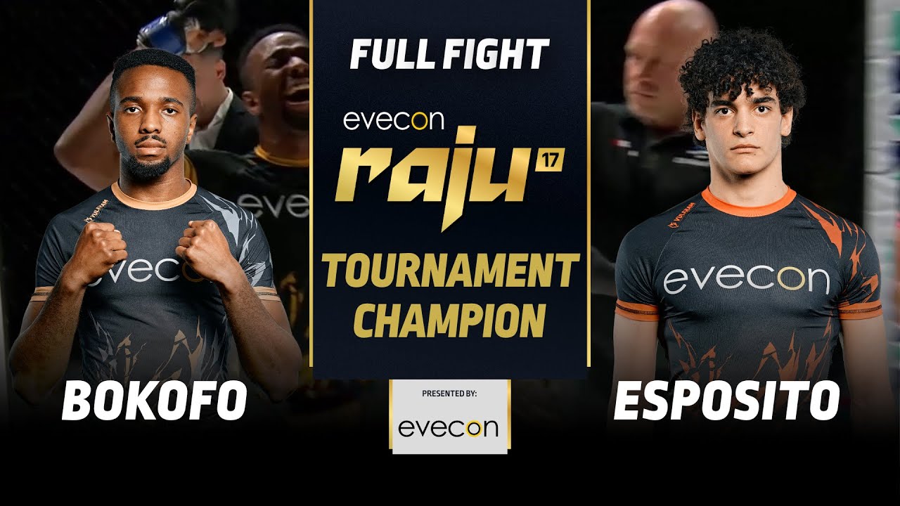 Tome Bokofo vs Marco Esposito | FULL FIGHT | Evecon RAJU 17 | Tournament Final Victory
